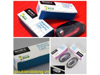 CÁP SẠC TỪ TÍNH SONY FOR XPERIA